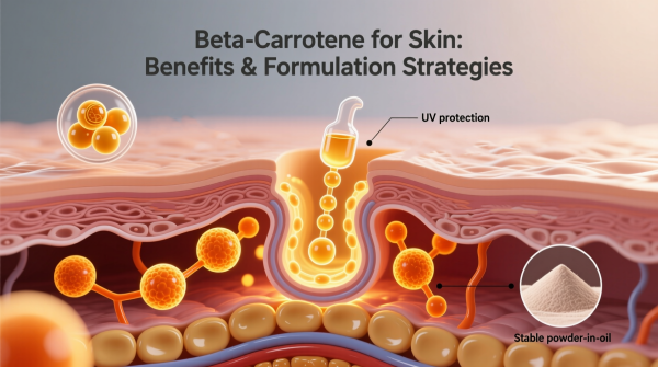 Beta Carotene for Skin: Benefits & Formulation Strategies