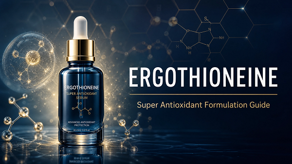 Ergothioneine for Cosmetics: A Formulation Guide for Super Antioxidant Skin Care